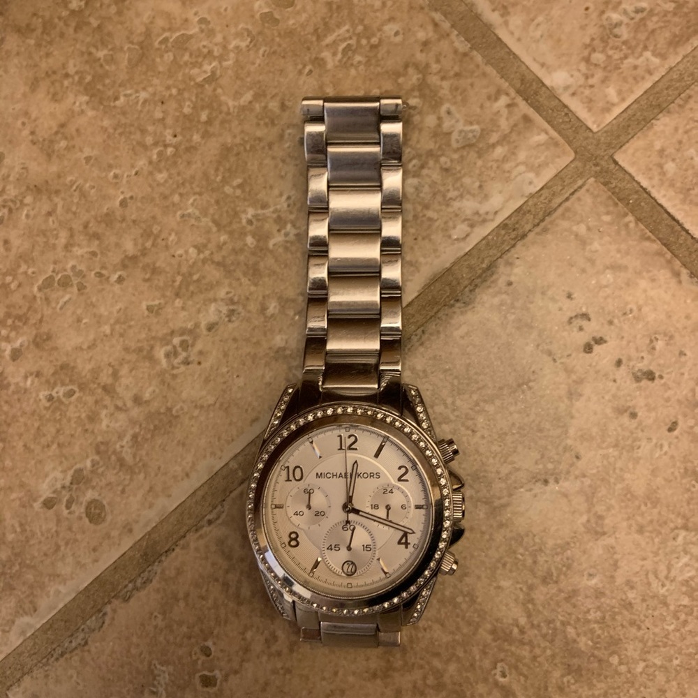 Michael Kors stainless steel watch